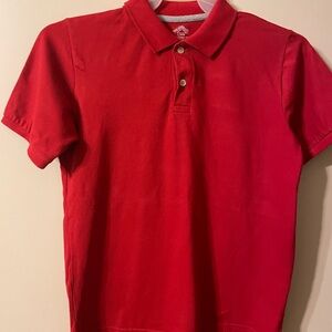💙💙Boys Polo Style Shirt. Red. Size L (14/16) . Excellent Condition. Cleaned💙